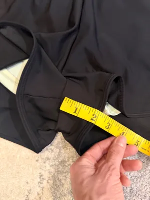 Nike  Black Running Shorts with liner thumbnail 5