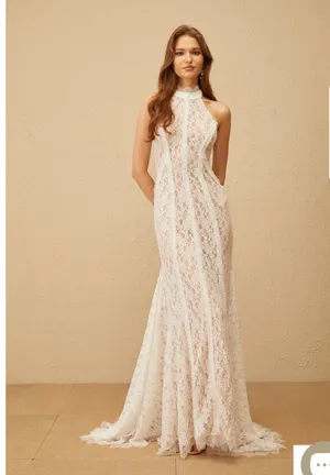 Miss Rosier White Lace Maxi Dress thumbnail 2