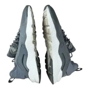 Nike Air Huarache Run Ultra Women Sneakers Size 7.5 Gray White 819151-006 thumbnail 5