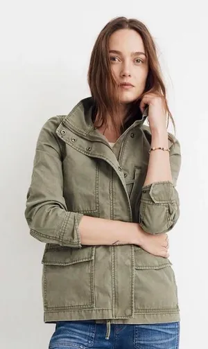 Madewell Jacket Green thumbnail 1