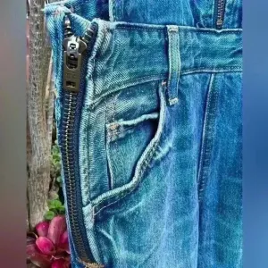 Levi's Levi Strauss & Co Denim Jeans Overalls Tag Label Western‎ Festival Cowboy thumbnail 7