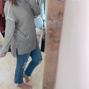 We the Free grey top size medium thumbnail 2