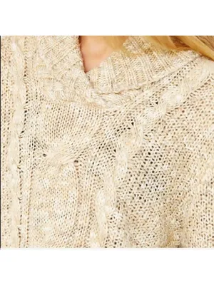URBAN Outfitters BDG chunky fisherman’s cabled sweater size large thumbnail 3