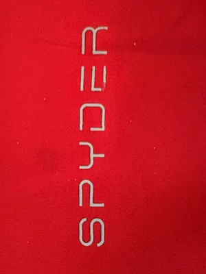 Spyder Active Fleece Lined Leggings Red High Rise Women’s Medium thumbnail 3