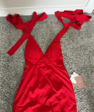 Stacees Prom Dress Red Size 0 thumbnail 1