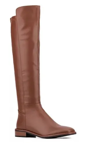 Torgeis Women's Genevieve Over The Knee Boots, Cognac, size 7.5, NWT no box thumbnail 1