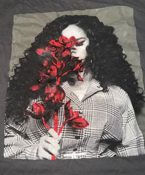 Her T Shirt Gray Size L thumbnail 1