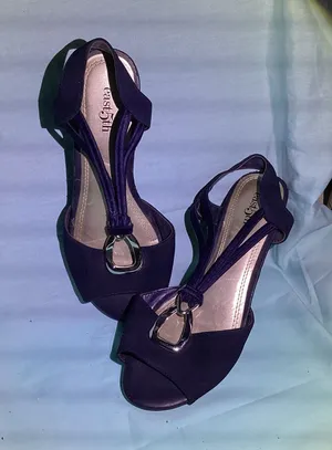 East 5th Blue Sandal Heels Size 6 thumbnail 1