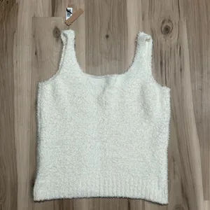 Skims Off-White Cozy Knit Tank Top Women’s 2X-3X thumbnail 2