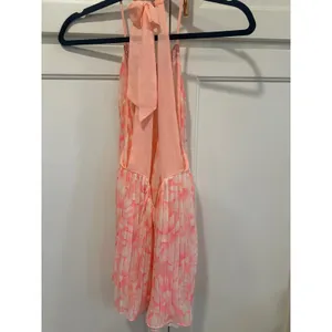 Victoria's Secret Pink Floral Beaded Halter Mini Dress M/M NWT valentine slip thumbnail 5