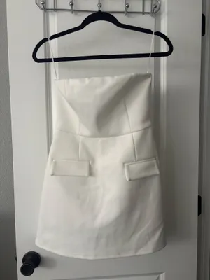 Lovely day White Dress thumbnail 2