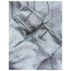 Avalanche Grey Women’s Cozy Athletic Running Sweatshirt Full Zip Jacket SZ XL thumbnail 4