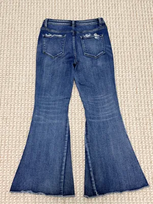 Bridge by Gly mid rise super flare jeans size 29 thumbnail 4