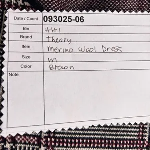 Theory Branteen Merino Wool Mini Dress‎ Medium thumbnail 16