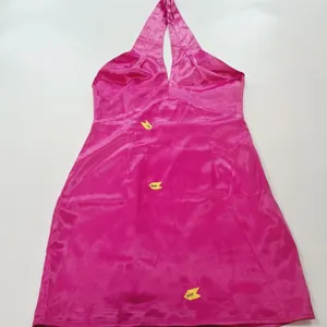 Superdown Samira Mini Dress in Hot Pink Small thumbnail 14