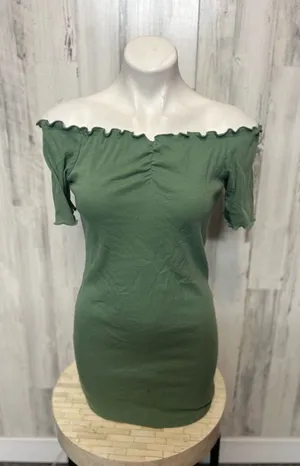 Green body con dress thumbnail 1