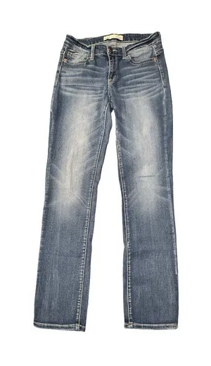 BKE Denim Blue Cotton Blend Payton Jeans Womens Size 26x31.5-- Rise 8" Rodeo thumbnail 1