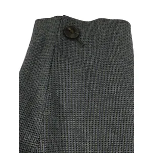 NWT Madewell Women's Sutter Crop Blazer Jacket Grey Italian Fabric NM509 Size XL thumbnail 14