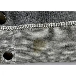 Abercrombie & Fitch Gray Colorblock Snap Side Pullover Sweatshirt Top Size Small thumbnail 5