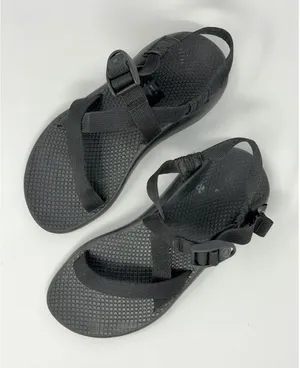 Chacos Women's Zcloud Sandal Solid Black 7 W Hiking Rafting Water Outdoor Camping thumbnail 1