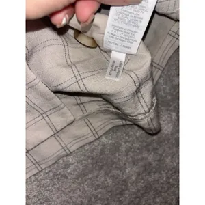Madewell Dorset Blazer Windowpane Size S Minimalist‎ Oversized Linen thumbnail 8