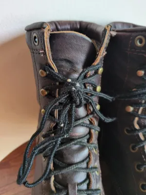 Double-H Women's Sz 8.5 Ladies Lacer Leather Work Boots Western Cowgirl 9300 thumbnail 5