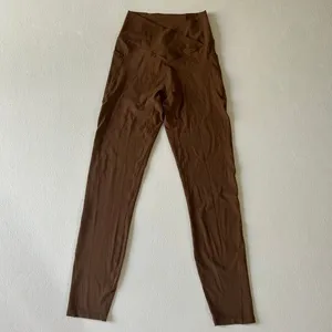 Halara Brown High Waisted Leggings Yoga Pants Buttery Soft Stretch Activewear Si thumbnail 2