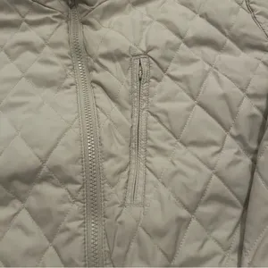 Women’s Columbia Interchange Quilted Tan Brown Jacket Medium thumbnail 4