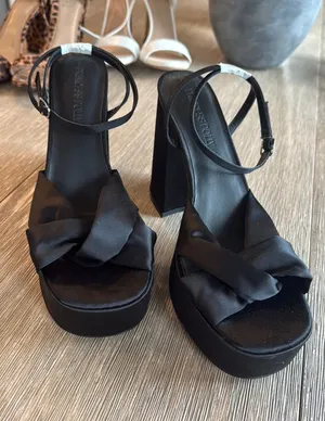 Black Princess Polly heels thumbnail 2