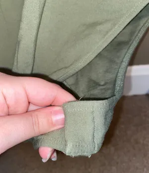 Green Forever21 Bodysuit With Clasp thumbnail 6
