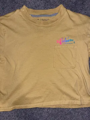 Volcom Crop Top Shirt thumbnail 1