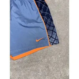 Nike Womens Athletic Running Shorts blue orange Trim Size m‎ 531774-494 VTG thumbnail 2