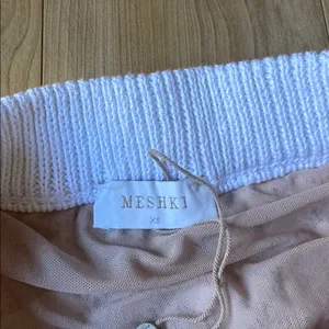 Meshki White Crochet Circle Skirt thumbnail 3