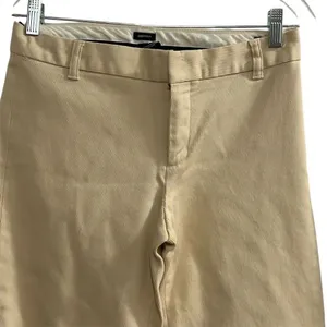 Gap Women's Cropped‎ Pants Size 6 Beige Straight Leg Casual thumbnail 10