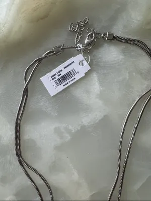 Kendra Scott Silver Annie Y Knot Necklace thumbnail 4