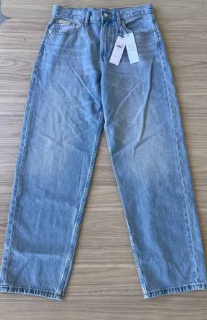 Calvin Klein Women's Straight Jeans in Light Blue thumbnail 1