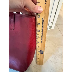Michael Kors Jet Set Large Saffiano Leather Tote‎ – Deep Red thumbnail 2