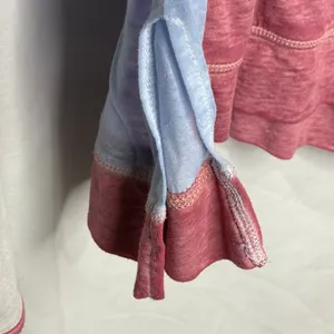 Pink Rose Lightweight Long Sleeve Hoodie Women's L thumbnail 4
