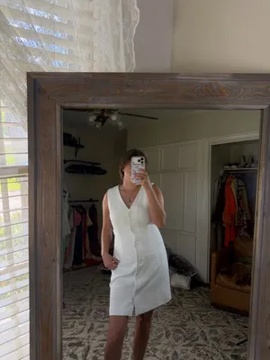 Abercrombie & fitch Mara Linen-Blend Vest Mini Dress thumbnail 2