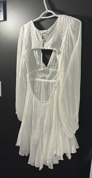 Fortunate One Dress White thumbnail 2