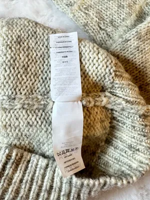 J CREW Merino Wool Blend Striped Crewneck Mohair Gray & White Long Sleeve XS thumbnail 7