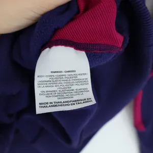 Nike Women's Therma-Fit Hoodie Size Medium Big Swoosh Purple Pink Athletic Green thumbnail 7