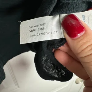 MARINE LAYER NWT Jude Flutter Sleeve Tank Top‎ Black 100% Cotton Gauze Size S thumbnail 9