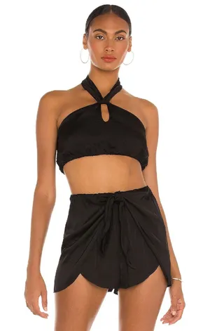 NWT Lovers and Friends ALARIC Black Top Sz XXS $108‎ thumbnail 1