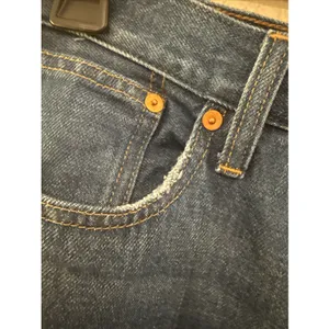 Madewell Baggy Straight Jeans Medium Dark Wash Denim Blue‎ Womens Size 26X30 EUC thumbnail 8