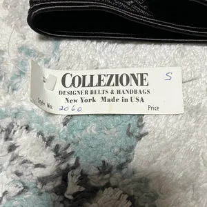 NWT S Juliana Collezione 34 Inches Elegant Black Braided Women's Belt Accessory thumbnail 4