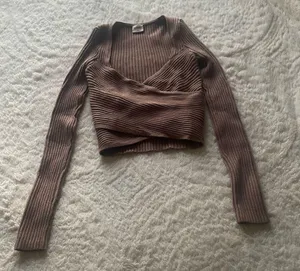Abercrombie & Fitch LuxeLoft Slim Wrap Sweater thumbnail 2