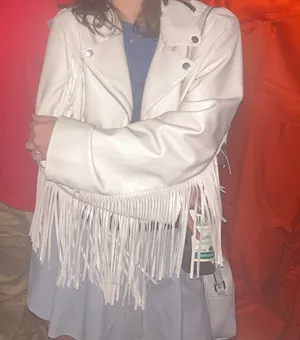 ASOS Leather Fringe jacket thumbnail 6