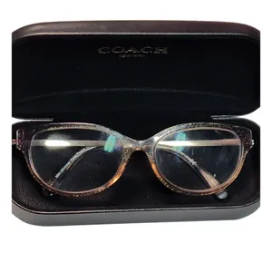COACH Eyeglass Frames 6171U T 5475 Shimmer Violet Peach Gradient 55-17-140 thumbnail 3