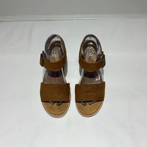 BOBS from Skechers platform sandals Size 7.5 Brown thumbnail 2